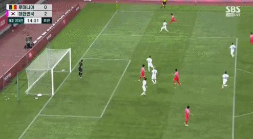 羅馬尼vs韓國（奧運男足-李剛仁雙響李東炅建功 韓國4-0羅馬尼亞暫升小組第一）