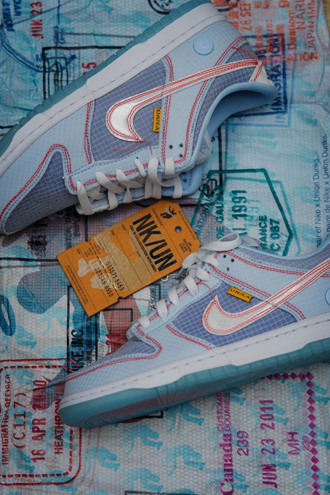 藍白色籃球鞋（致敬球鞋之都，2022最美DUNK）