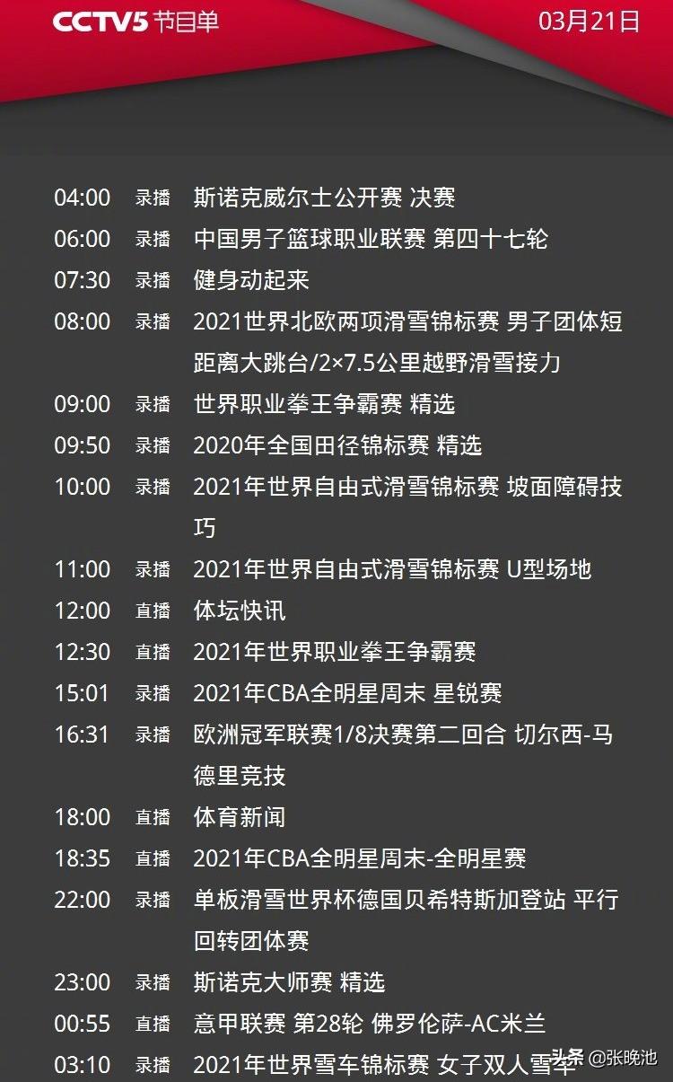 cba全明星賽直播籃球直播（CCTV5直播CBA全明星賽+意甲AC米蘭，APP轉(zhuǎn)國足集訓(xùn)）