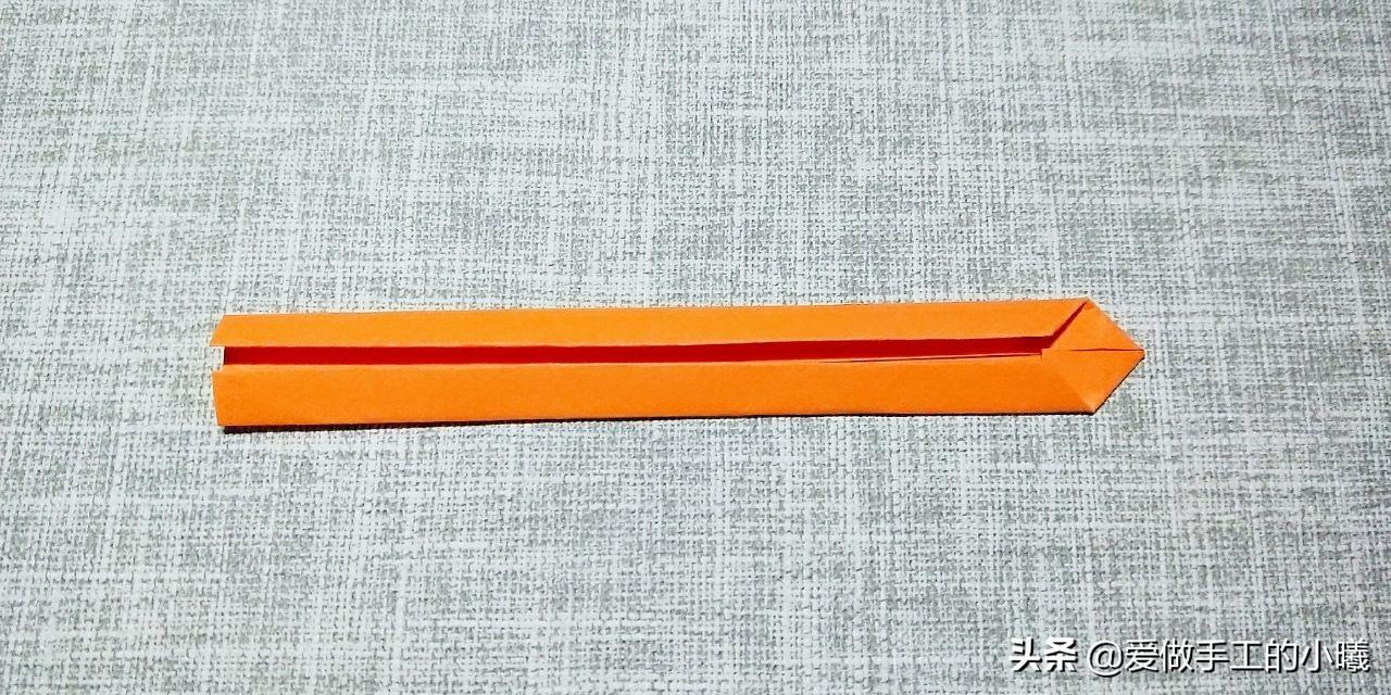 折一個火焰劍（幾步就能完成的折紙寶劍，簡單好玩不傷人，90后的記憶）