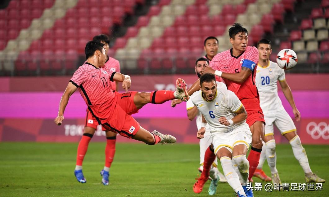 韓國隊控球率占優（4-0，韓國登頂！奧運男足死亡之組：4隊同積3分，形成食物鏈）