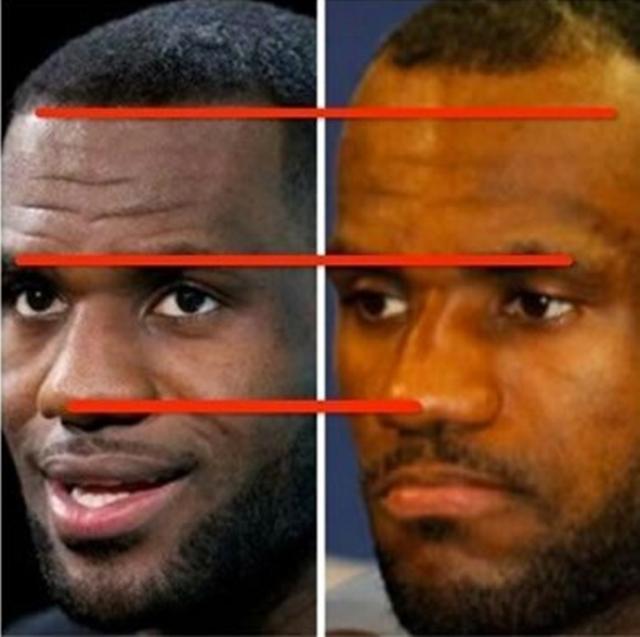 為什么nba球員容易掉頭發（打球會脫發？NBA3大巨星的脫發之路：一圖看詹姆斯發際線的變化 ）