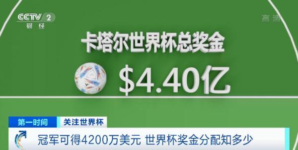 世界杯第幾界了（這屆世界杯，獎金創紀錄）