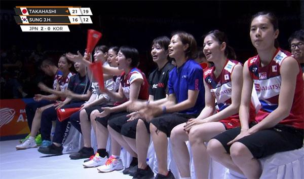 2020亞洲羽毛球女子團體決賽（山口茜油菜花獲勝 日本3-0韓國奪冠丨亞洲女團決賽）